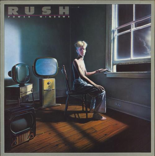 Rush Power Windows - VG+ vinyl LP album (LP record) UK RUSLPPO833712