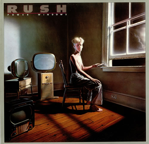 Rush Power Windows vinyl LP album (LP record) Japanese RUSLPPO258183