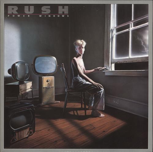 Rush Power Windows vinyl LP album (LP record) Japanese RUSLPPO740744