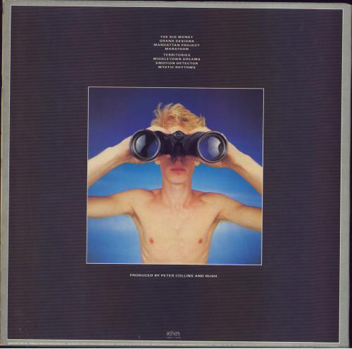 Rush Power Windows vinyl LP album (LP record) Canadian RUSLPPO798579