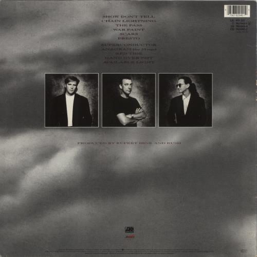 Rush Presto - VG vinyl LP album (LP record) German RUSLPPR890789
