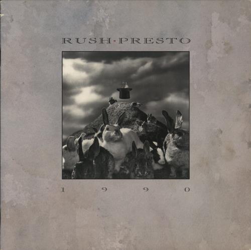 Rush Presto 1990 tour programme US RUSTRPR264345