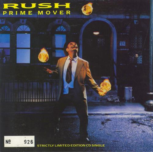 Rush Prime Mover - Numbered CD single (CD5 / 5") UK RUSC5PR24226