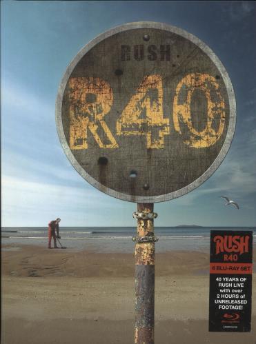 Rush R40 - Stickered Blu Ray DVD UK RUSBRRS742306