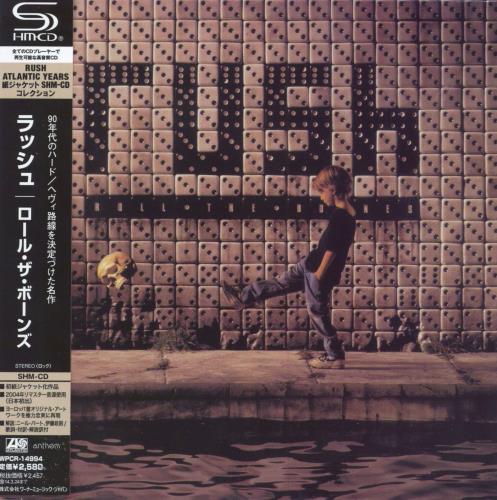 Rush Roll The Bones + Obi SHM CD Japanese RUSHMRO797734