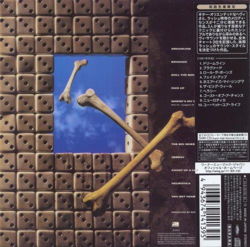 Rush Roll The Bones + Obi SHM CD Japanese RUSHMRO797734