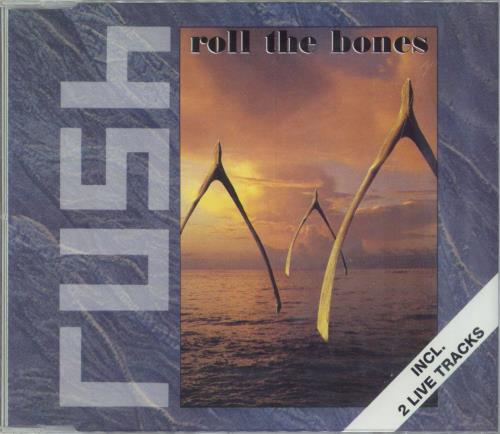 Rush Roll The Bones CD single (CD5 / 5") German RUSC5RO797631