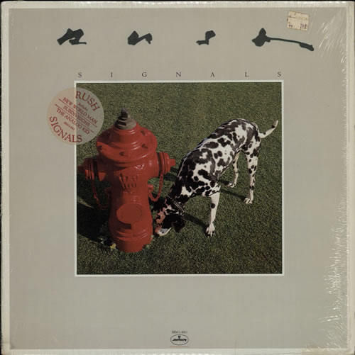 Rush Signals + Shrink vinyl LP album (LP record) US RUSLPSI281166
