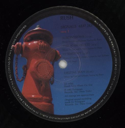 Rush Signals - 1st - Shrink vinyl LP album (LP record) UK RUSLPSI874483