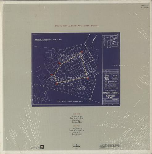 Rush Signals - 1st - Shrink vinyl LP album (LP record) UK RUSLPSI874483