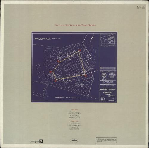 Rush Signals - EX vinyl LP album (LP record) UK RUSLPSI104239
