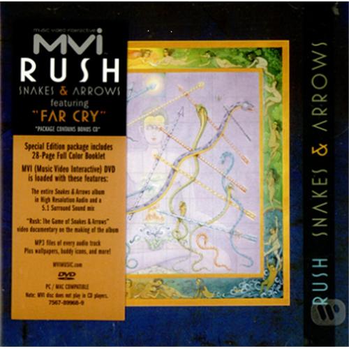 Rush Snakes & Arrows - Special Tour Edition 2-disc CD/DVD set UK RUS2DSN413124