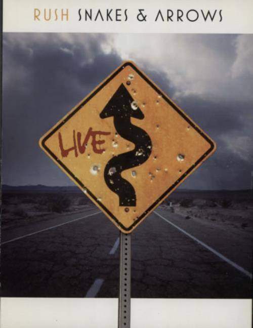 Rush Snakes & Arrows Live 3-disc CD/DVD Set Canadian RUS3DSN624314