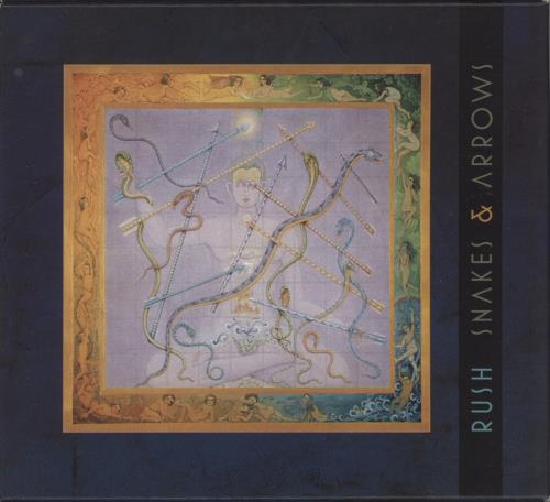 Rush Snakes & Arrows 2-disc CD/DVD set Canadian RUS2DSN866988