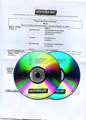 Rush Superstar Concert Series 2 CD album set (Double CD) US RUS2CSU283791