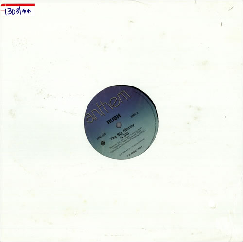 Rush The Big Money 12" vinyl single (12 inch record / Maxi-single) Canadian RUS12TH485702
