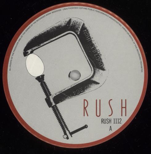 Rush The Body Electric 12" vinyl single (12 inch record / Maxi-single) UK RUS12TH11270