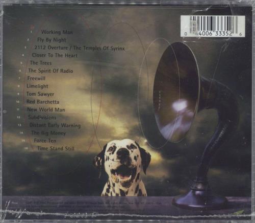 Rush The Spirit Of Radio - Sealed 2-disc CD/DVD set US RUS2DTH236538