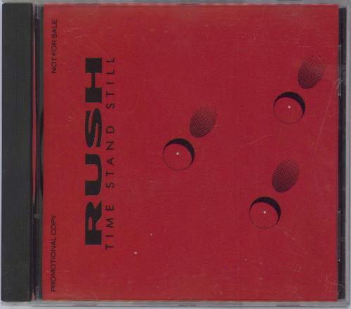 Rush Time Stand Still CD single (CD5 / 5") US RUSC5TI20713