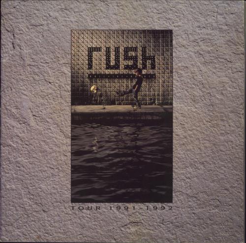Rush Tour 1991-1992 tour programme UK RUSTRTO313981