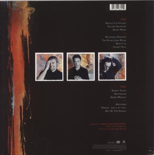 Rush Vapor Trails Remixed - 180 Gram Vinyl 2-LP vinyl record set (Double LP Album) UK RUS2LVA865136