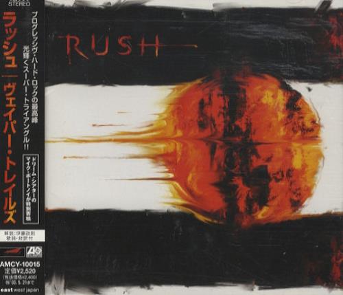 Rush Vapor Trails CD album (CDLP) Japanese RUSCDVA433369