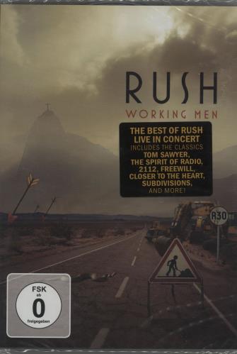 Rush Working Men - Sealed DVD UK RUSDDWO490868