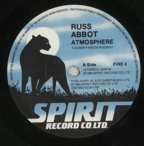 Russ Abbot Atmosphere 7" vinyl single (7 inch record / 45) UK RU207AT415136