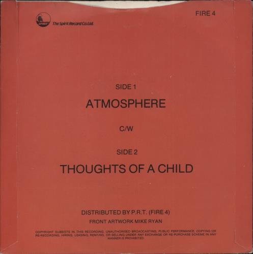 Russ Abbot Atmosphere 7" vinyl single (7 inch record / 45) UK RU207AT415136