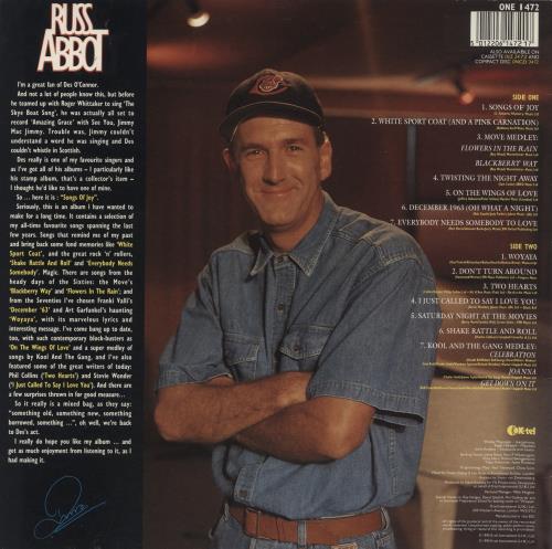 Russ Abbot Songs Of Joy vinyl LP album (LP record) UK RU2LPSO874395