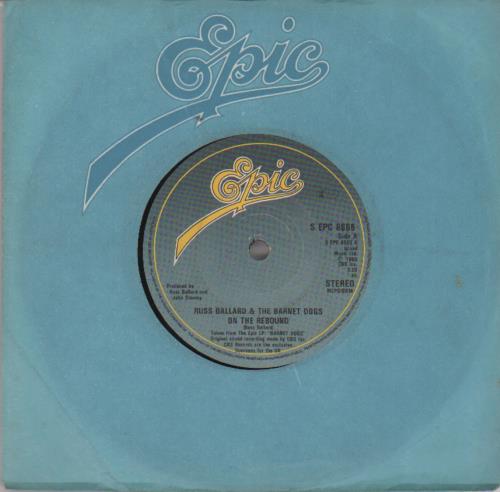 Russ Ballard On The Rebound 7" vinyl single (7 inch record / 45) UK RBA07ON651327