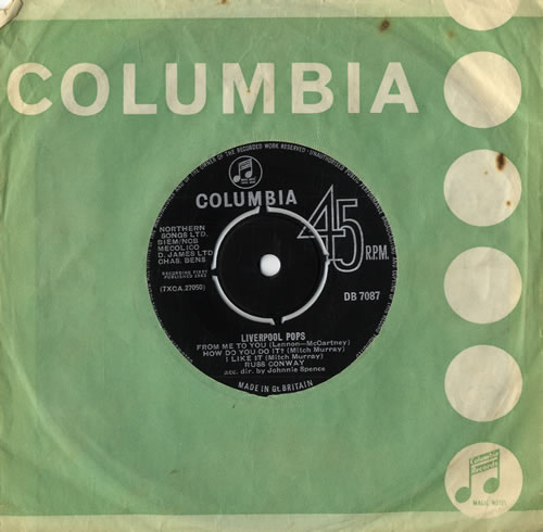 Russ Conway Liverpool Pops 7" vinyl single (7 inch record / 45) UK RN907LI562728