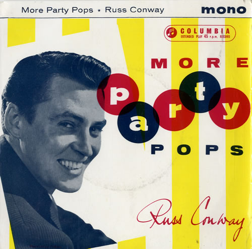 Russ Conway More Party Pops EP 7" vinyl single (7 inch record / 45) UK RN907MO604460