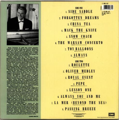 Russ Conway The Best Of The EMI Years vinyl LP album (LP record) UK RN9LPTH699212
