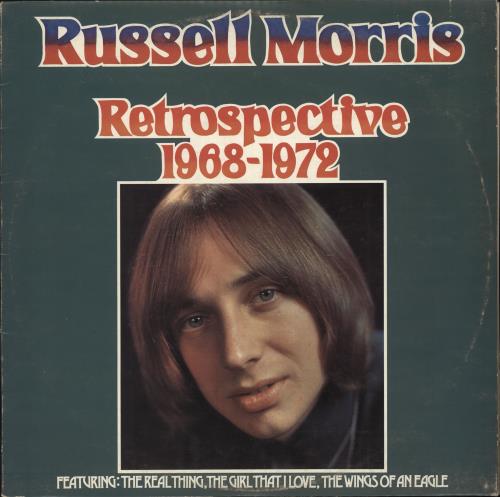 Russell Morris Retrospective 1968-1972 vinyl LP album (LP record) Australian RU4LPRE719554