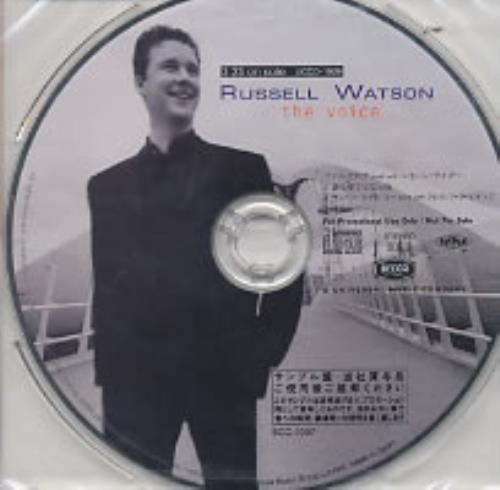 Russell Watson The Voice CD single (CD5 / 5") Japanese RUWC5TH275995