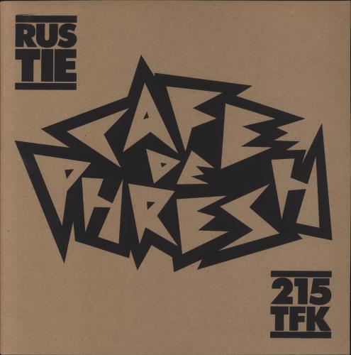 Rustie Cafe De Phresh 12" vinyl single (12 inch record / Maxi-single) UK 54X12CA854568