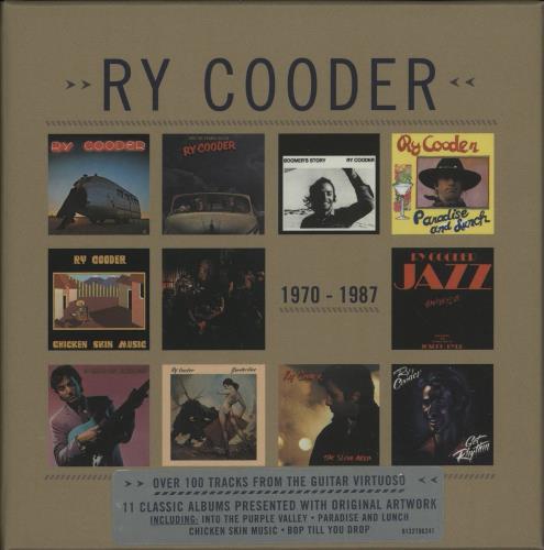 Ry Cooder 1970-1987 Album Box Set - Sealed CD Album Box Set UK RYCDXAL596165