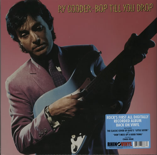 Ry Cooder Bop Till You Drop - 180gm vinyl LP album (LP record) US RYCLPBO640066