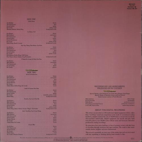 Ry Cooder Bop Till You Drop vinyl LP album (LP record) German RYCLPBO494992