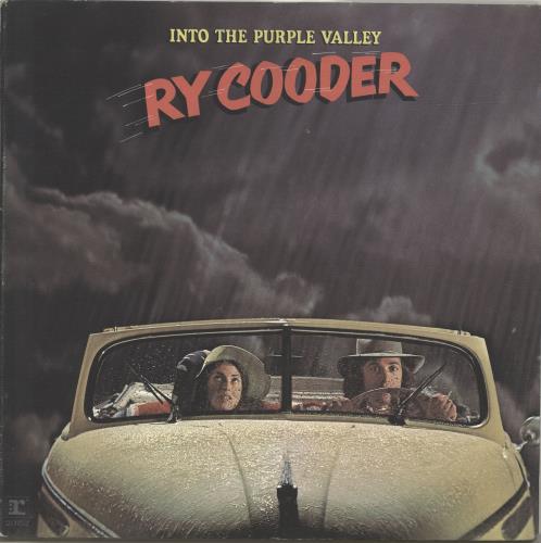 Ry Cooder Into The Purple Valley vinyl LP album (LP record) US RYCLPIN693876