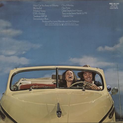 Ry Cooder Into The Purple Valley vinyl LP album (LP record) German RYCLPIN871814