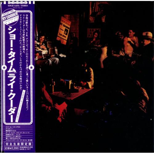 Ry Cooder Showtime CD album (CDLP) Japanese RYCCDSH405401