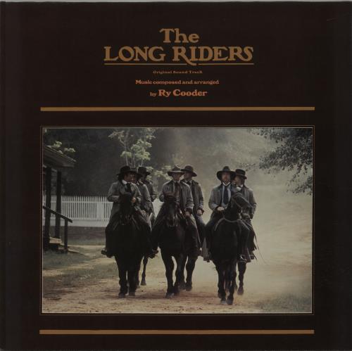 Ry Cooder The Long Riders vinyl LP album (LP record) German RYCLPTH668679