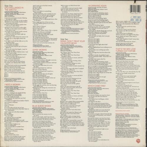 Ry Cooder The Slide Area vinyl LP album (LP record) US RYCLPTH872023