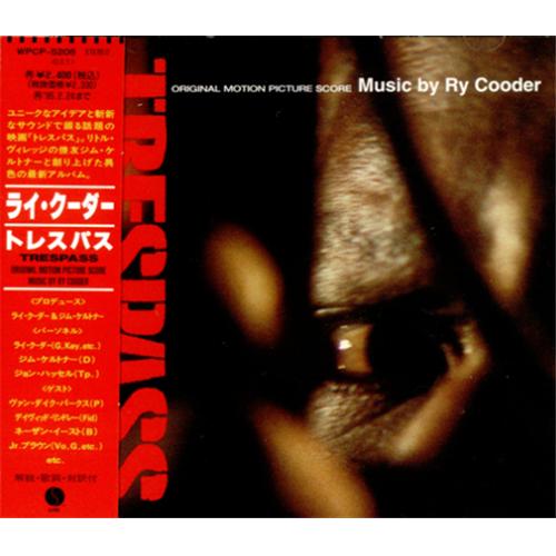 Ry Cooder Trespass CD album (CDLP) Japanese RYCCDTR159219