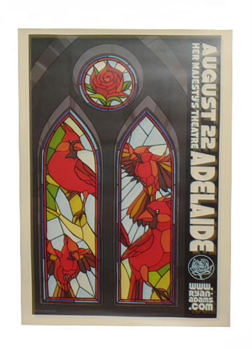 Ryan Adams Australian Tour Poster [Adelaide] poster Australian YAAPOAU420782