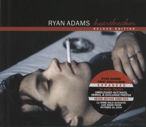 Ryan Adams Heartbreaker - Deluxe Edition 3-disc CD/DVD Set UK YAA3DHE864586