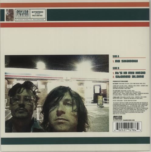 Ryan Adams No Shadow - Sealed 7" vinyl single (7 inch record / 45) US YAA07NO680359