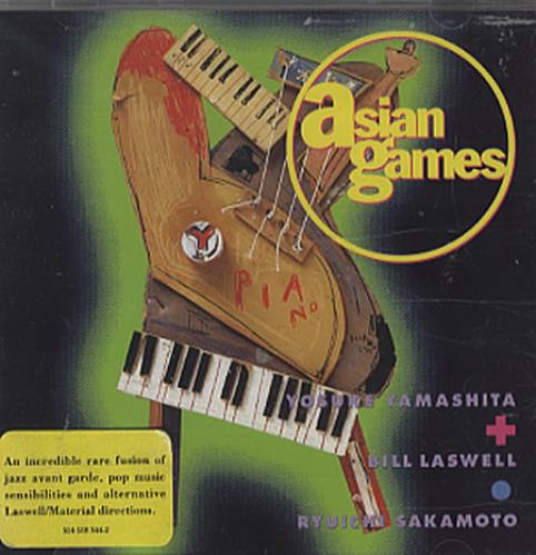 Ryuichi Sakamoto Asian Games CD album (CDLP) US RYUCDAS343778